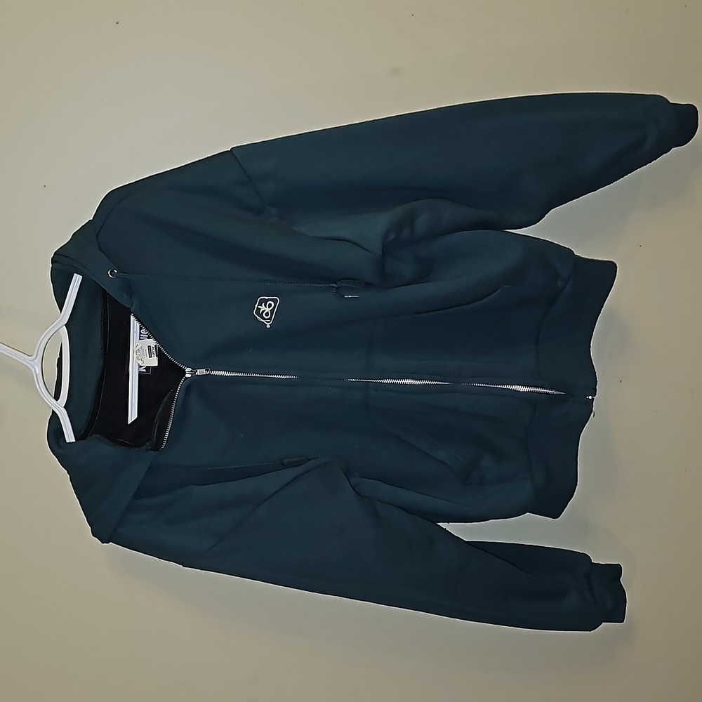 Vintage pioneer lined zip up hoodie